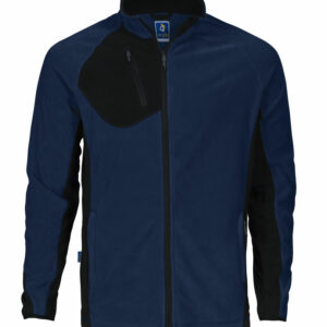 2325 MICROFLEECE JACKE MIT KONTRASTELEMENTEN