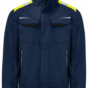5437 JACKE MIT KONTRASTELEMENTEN