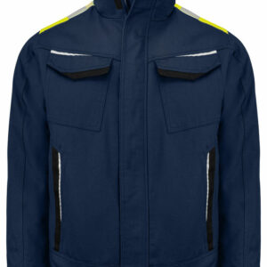 5438 GEFÜTTERTE JACKE MIT KONTRASTELEMENTEN