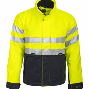 6407 GEFÜTTERTE JACKE EN ISO 20471 KLASSE 3